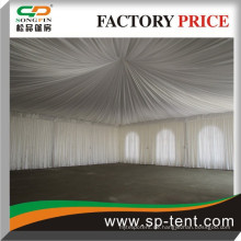12x12m 2015 PVC-Dekoration Pagoden Party Zelt mit Auskleidungen und Vorhänge
